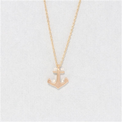 Cool & Interesting Anchor Necklace - The Cottage