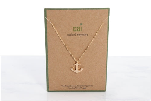 Cool & Interesting Anchor Necklace - The Cottage