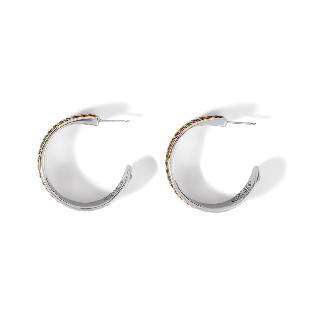 Brighton Monete Wide Hoop Earrings - The Cottage