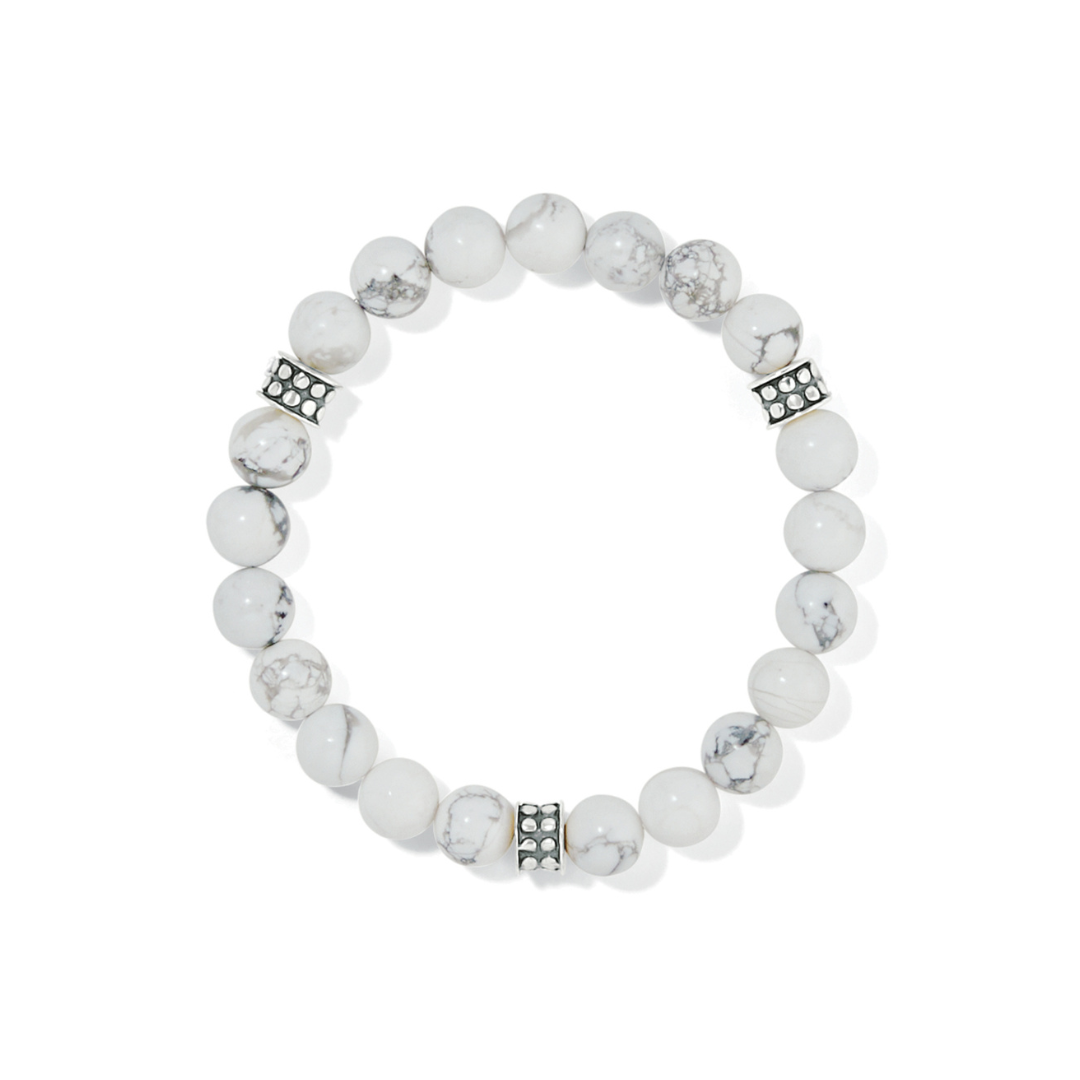 Brighton Pebble Dot Dream Howlite Stretch Bracelet - The Cottage