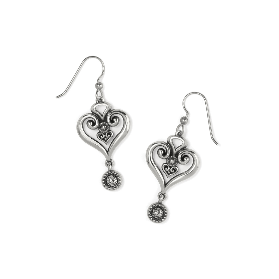 Brighton Alcazar Heart Glint French Wire Earrings - The Cottage