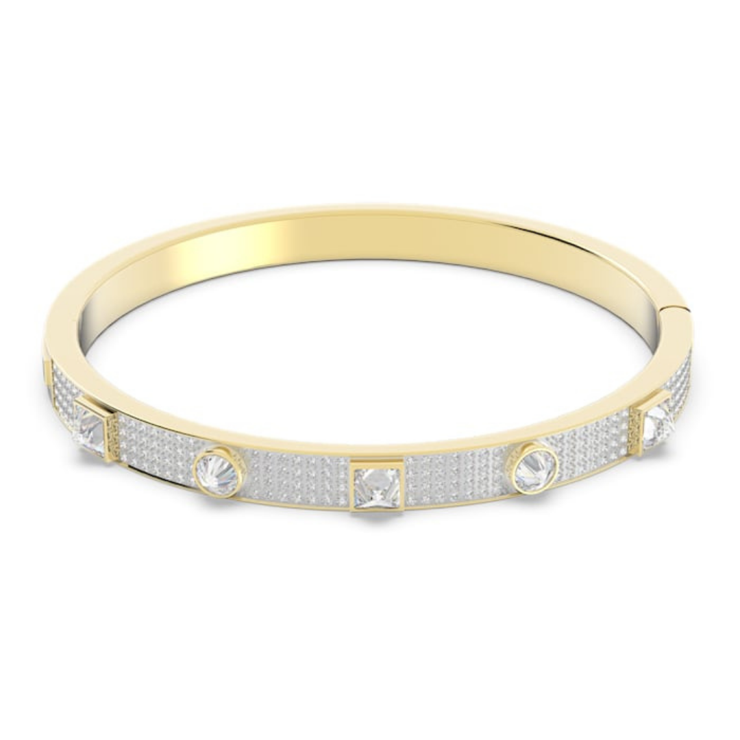 Swarovski Thrilling Deluxe Bangle - Gold - The Cottage