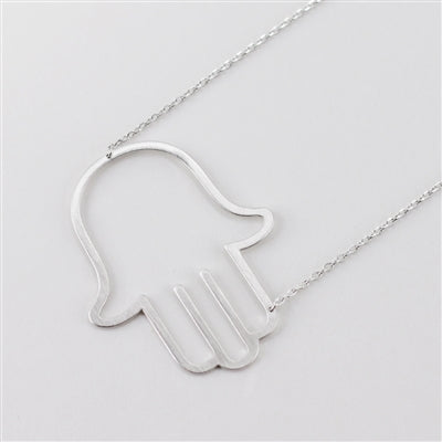 Cool & Interesting Hamsa Hand Necklace - The Cottage