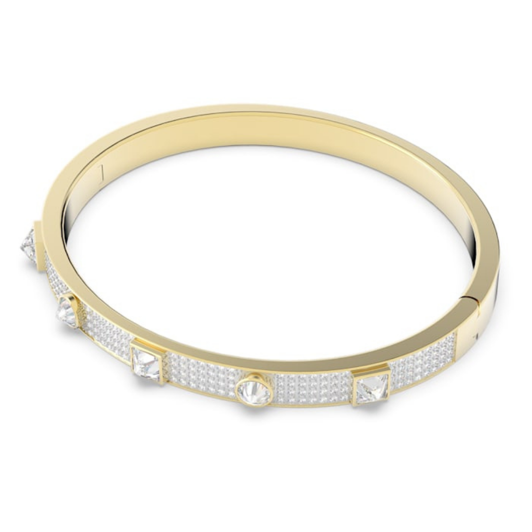 Swarovski Thrilling Deluxe Bangle - Gold - The Cottage