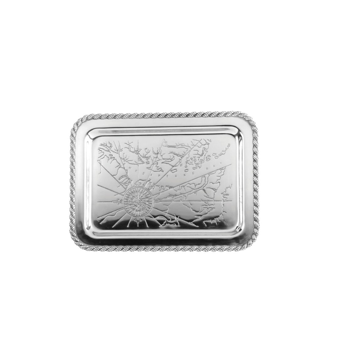 Salisbury Home Collection Latitudes Tray - The Cottage