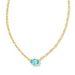 Kendra Scott Cailin Crystal Necklace - Gold - The Cottage