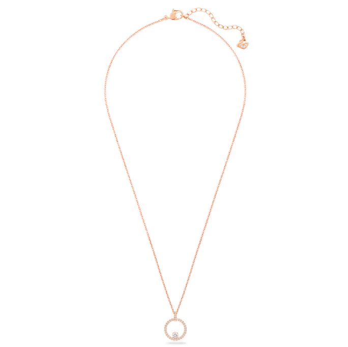 Swarovski Creativity Circle Pendant - Rose Gold - The Cottage