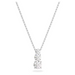 Swarovski Attract Trilogy Round Pendant - Rhodium - The Cottage