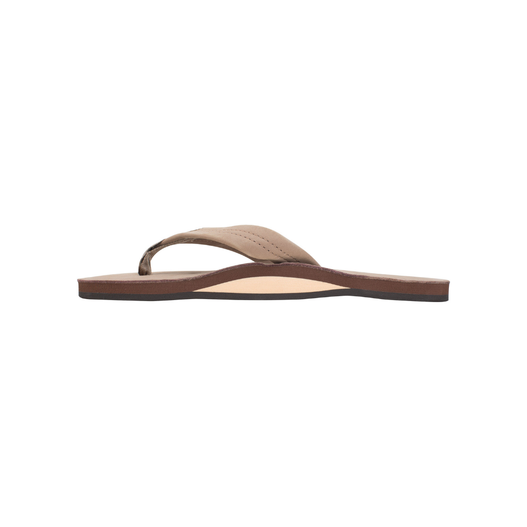 Rainbow Mens Premier Dark Brown Flip Flops - The Cottage