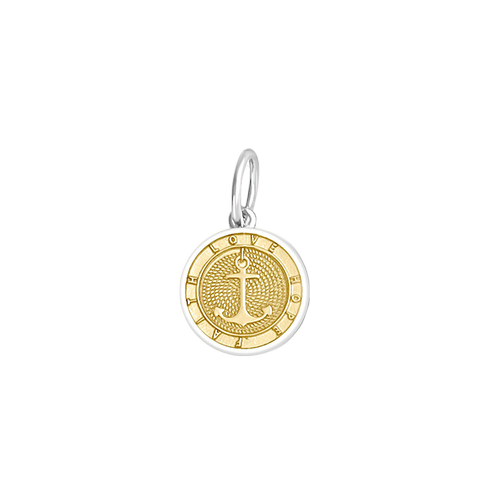 Lola Anchor Pendant - Gold - The Cottage