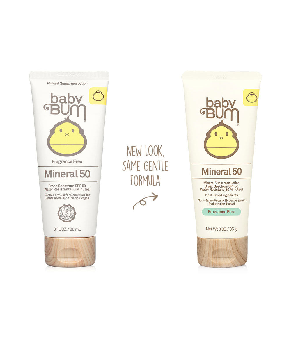 Sun Bum Baby Bum SPF 50 Mineral Sunscreen Lotion - The Cottage