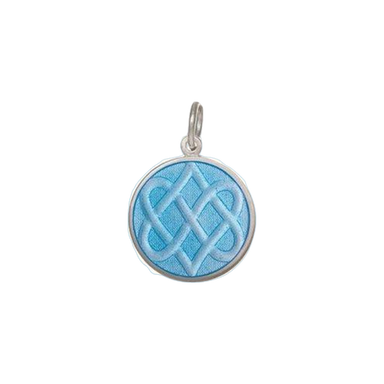 Lola Celtic Knot Pendant - Light Blue - The Cottage