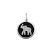 Lola Elephant Pendant - Black - The Cottage