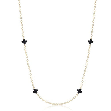 Enewton Gold Signature Cross Simplicity Chain Necklace - The Cottage