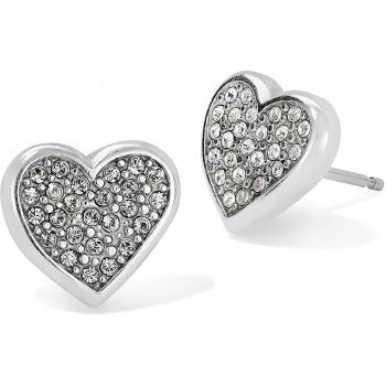 Brighton In The Garden Eden Hearts Mini Post Earrings - The Cottage