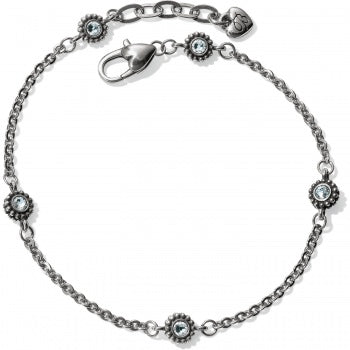 Brighton Twinkle Anklet Silver - The Cottage