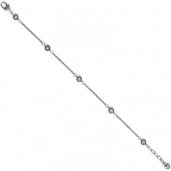 Brighton Twinkle Anklet Silver - The Cottage