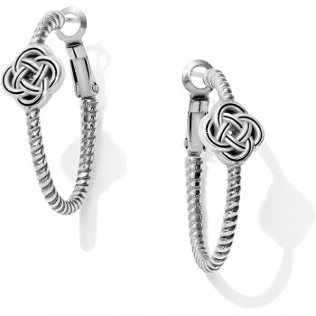 Brighton Interlok Knot Rope Hoop Earrings - The Cottage