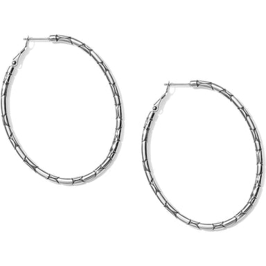 Brighton Pebble Large Oval Hoop Earrings - The Cottage