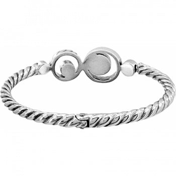 Brighton Halo Hinged Bracelet - The Cottage