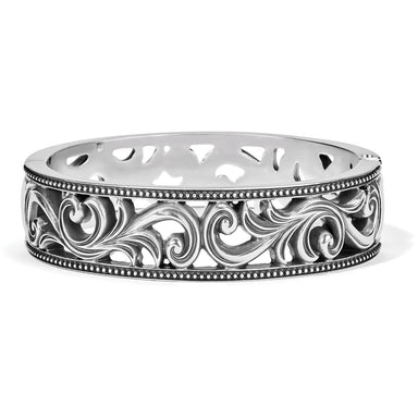 Brighton Alana Scroll Hinged Bangle - The Cottage