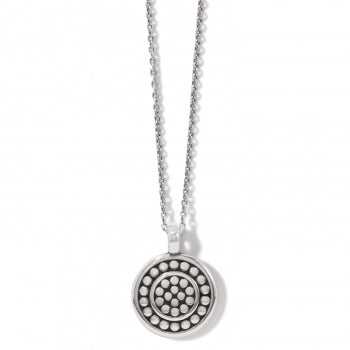 Brighton Pebble Round Reversible Petite Necklace - The Cottage