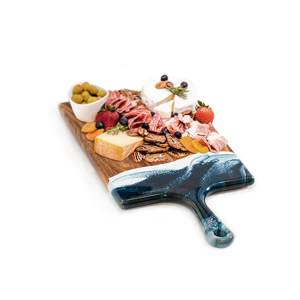 Lynn & Liana Acacia 10x20" Cheeseboard - The Cottage