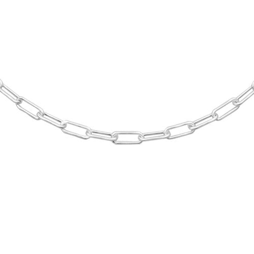 Lola Oval Chain - 3.5mm/18" - The Cottage