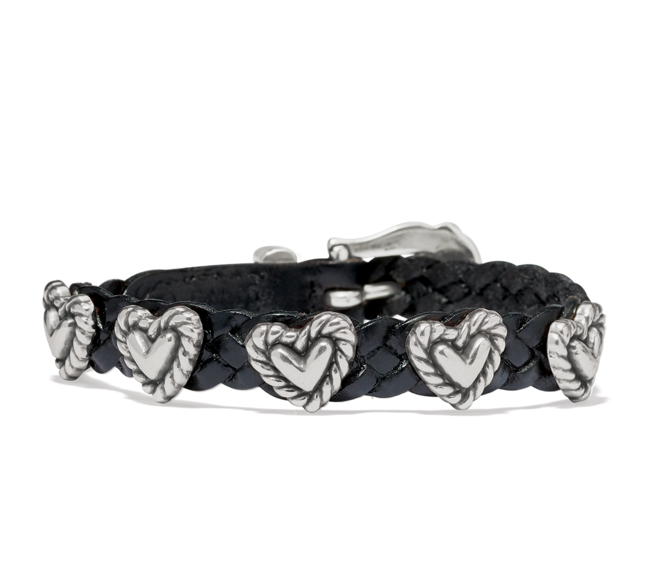 Brighton Roped Heart Braid Bandit Bracelet - The Cottage