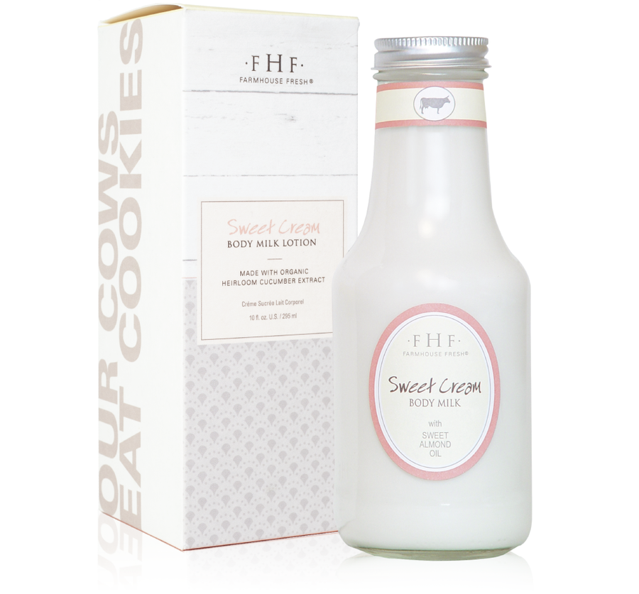 Farmhouse Fresh Sweet Cream Body Milk Bottle - The Cottage