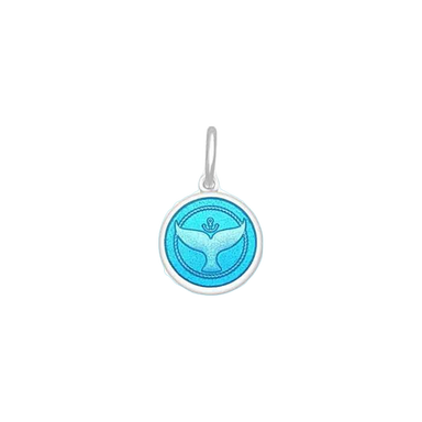 Lola Whale Tail Pendant - Blue Sea - The Cottage