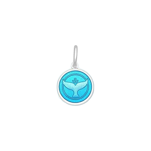 Lola Whale Tail Pendant - Blue Sea - The Cottage