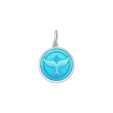 Lola Whale Tail Pendant - Blue Sea - The Cottage