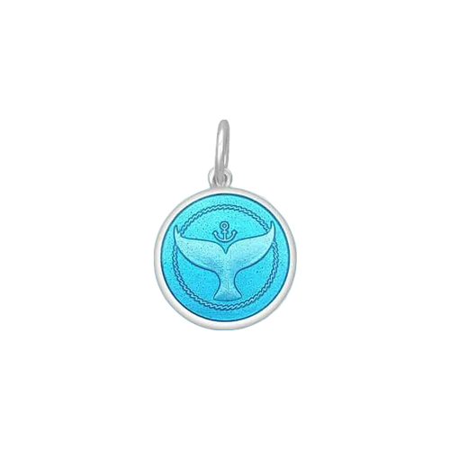 Lola Whale Tail Pendant - Blue Sea - The Cottage