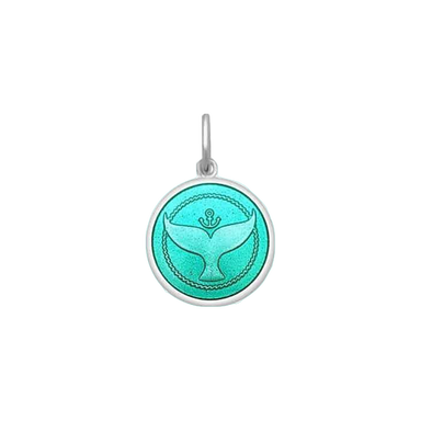 Lola Whale Tail Pendant - Seafoam - The Cottage