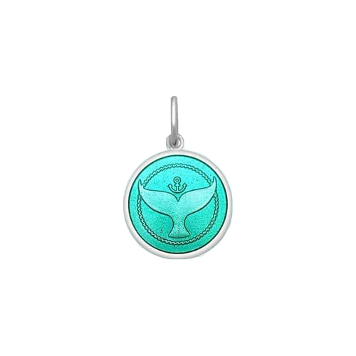 Lola Whale Tail Pendant - Seafoam - The Cottage