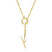 Susan Shaw Lariat Wrap Necklace - Gold - The Cottage