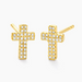 Ella Stein Small Cross Earrings - The Cottage