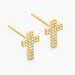 Ella Stein Small Cross Earrings - The Cottage