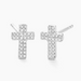 Ella Stein Small Cross Earrings - The Cottage