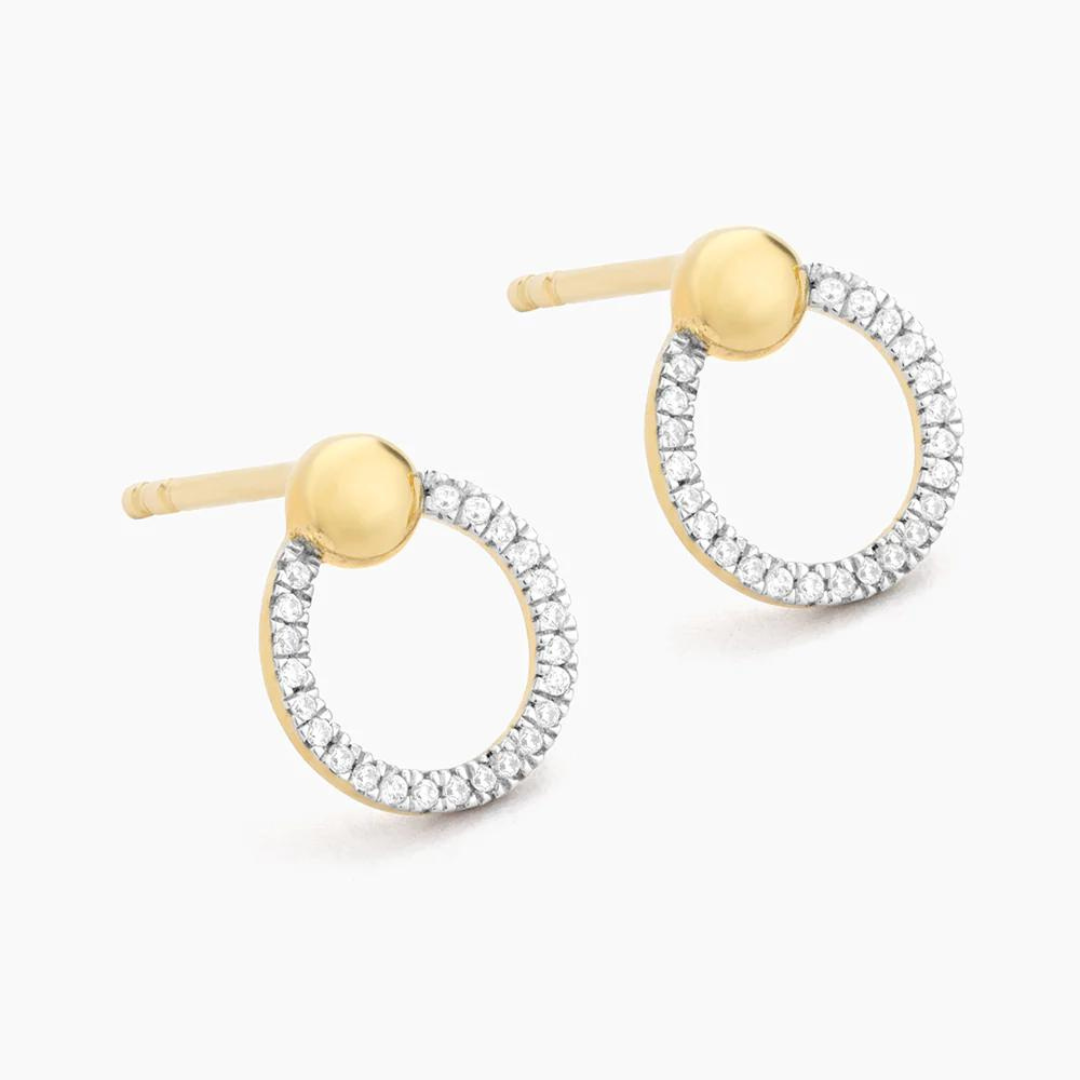 Ella Stein Beaded O Studs - The Cottage