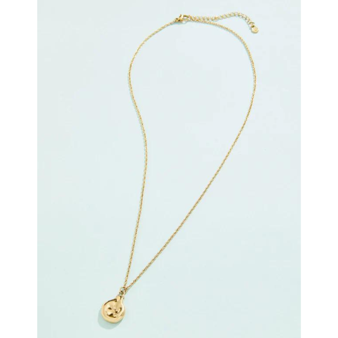 Spartina Burkes Beach Necklace - Gold & Pearl - The Cottage