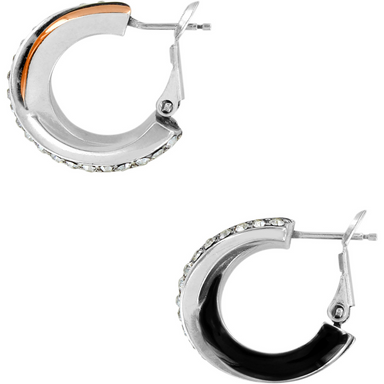 Brighton Neptune's Rings Black Leverback Earrings - The Cottage