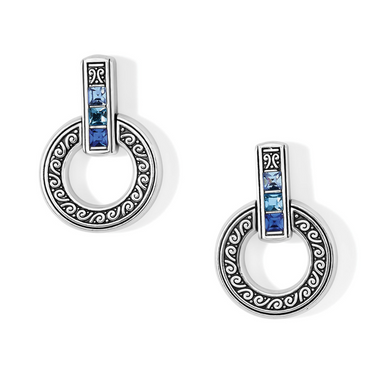 Brighton Spectrum Light Blue Round Earrings - The Cottage