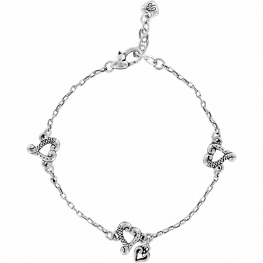 Brighton Tuscan Heart Anklet - The Cottage