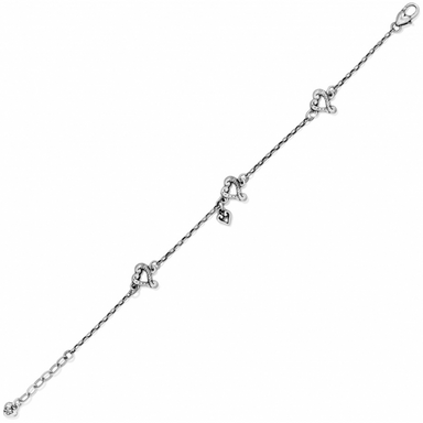 Brighton Tuscan Heart Anklet - The Cottage