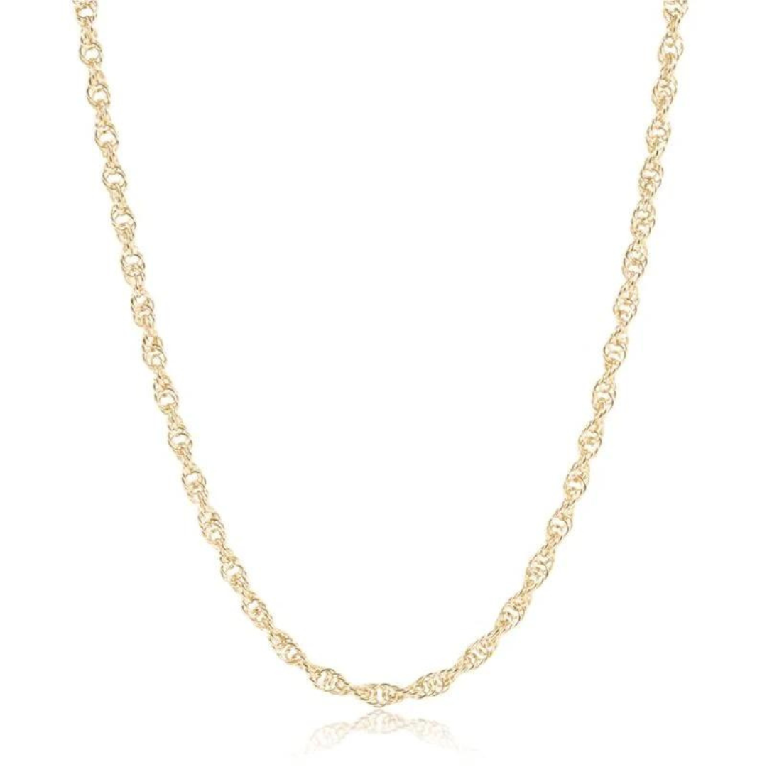 Enewton 17" Choker Rope Chain Gold - The Cottage