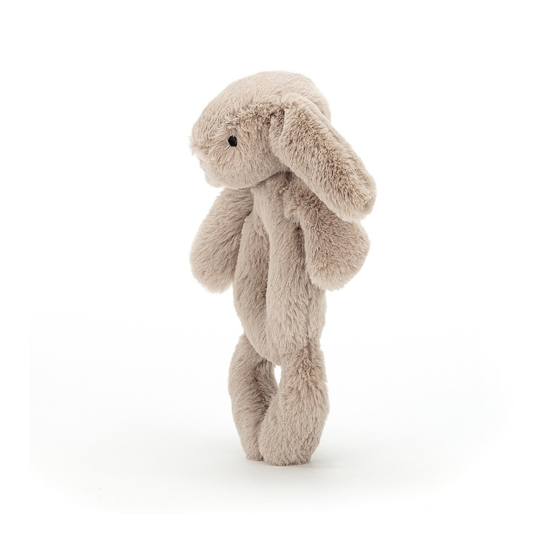 Jellycat Bashful Beige Bunny Ring Rattle - The Cottage