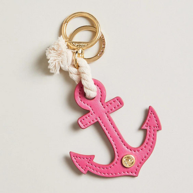 Spartina Icon Keychain - Pink Anchor - The Cottage