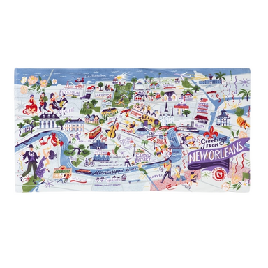 Spartina New Orleans Beach Towel - The Cottage